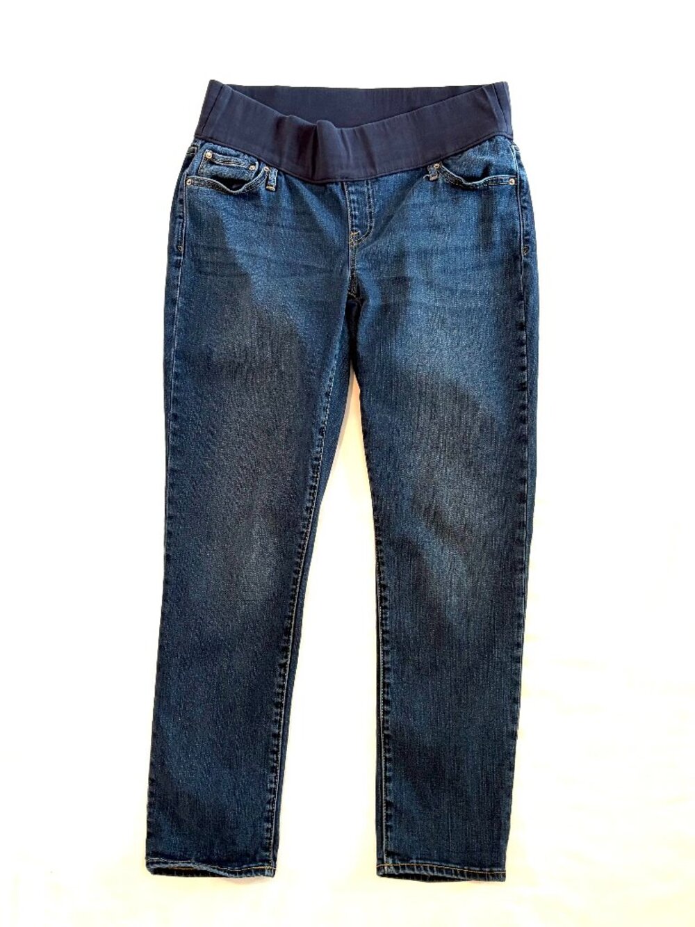 GAP maternity jeans 30 girlfriend stretch